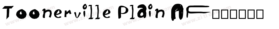 Toonerville Plain NF字体转换